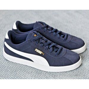 New! Size: 6 Youth | PUMA Club II Navy Blue | 398886-03